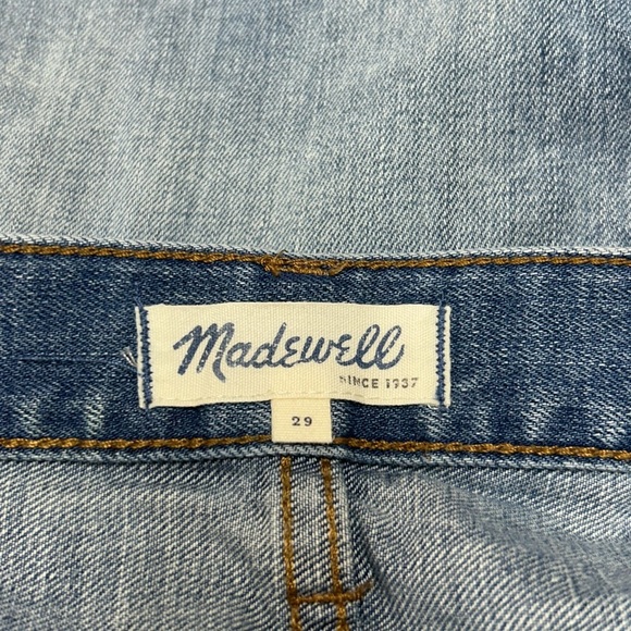 Madewell Blue Jean Shorts - Picture 2 of 5